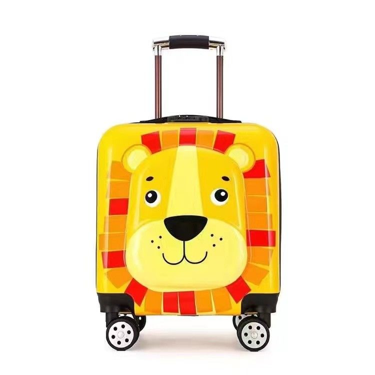 熱売り 格安 腹部 子供 旅行 荷物 バッグ トロリ 18インチ 漫画キャラクター 子供 荷物