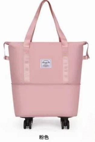 新着品 ピンク トラベル ジム バッグ スポーツ デュフェル カスタムセット 折りたたみ バッグ 防水 男性 大容量 旅行 バッグ
