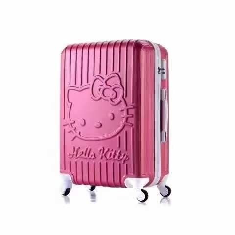 可愛いABSピンクスーツケース 子供 20/24/28インチ 旅行スーツケース 可愛い女の子 旅行荷物セット ハンドバッグ付き