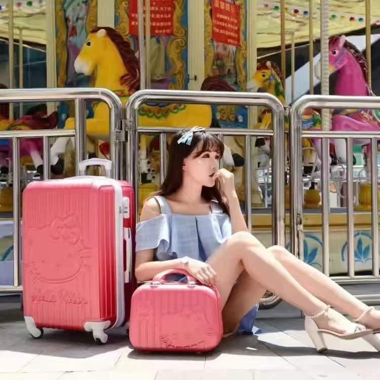卸売者 オーダーメイド ABS 乗用荷物 格安4輪 トロリ バッグ 14/18/20/24 インチ 子供 旅行 スーツケース