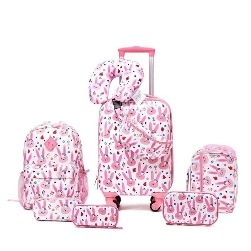 子供の荷物 6点セット 16インチ 子供のローリングバッグ ギフト 子供のスーツケース