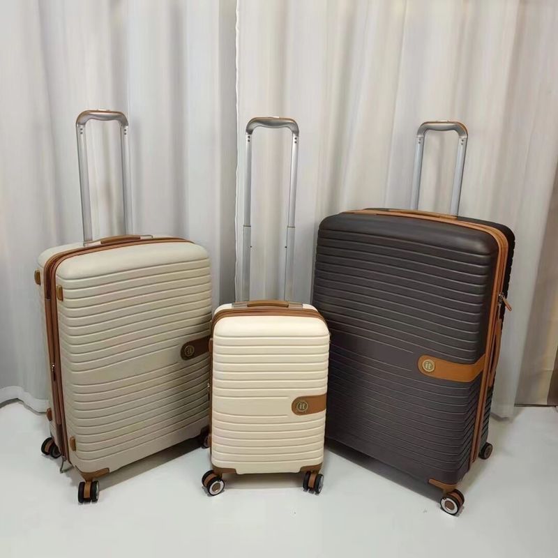 PP スーツケース バッグ 20 24 28 インチ 旅行バッグ バッグ トロッリーセット スーツケース サイレント ユニバーサル ホイール