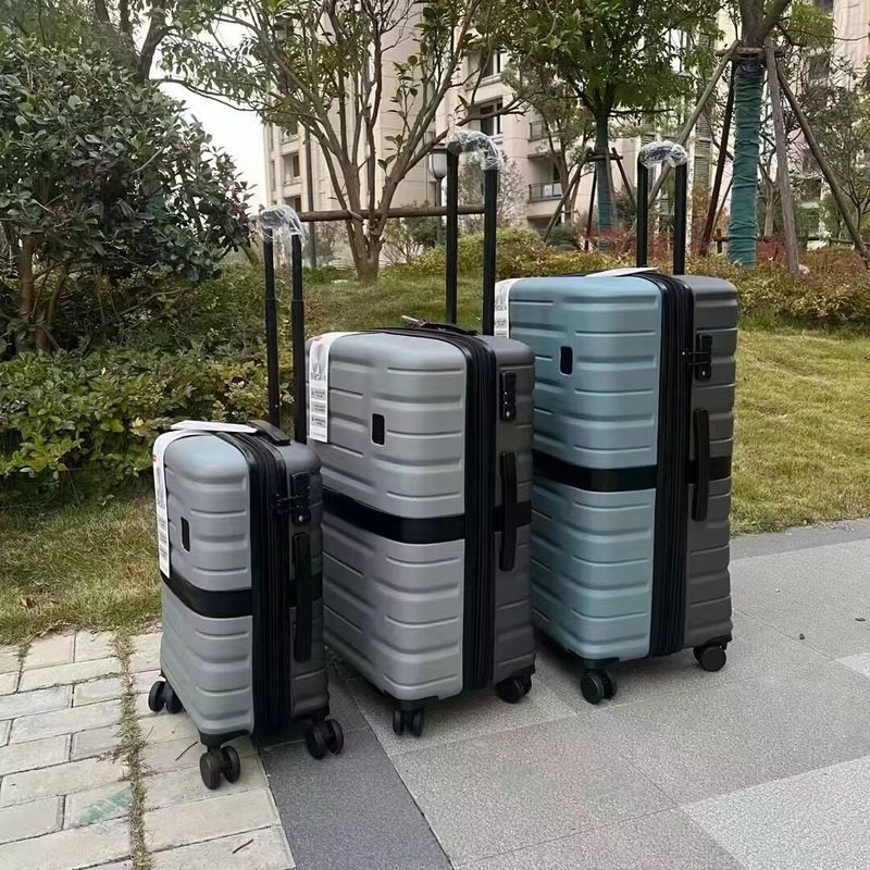 メーカー オーダーメイド 飛行機 トロッリー ポータブル アウトドア ファッション ハードシェル PP 旅行用荷物セット
