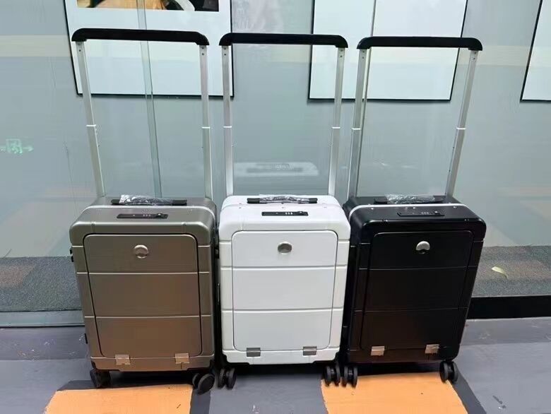 最新ファッション 旅行用バッグ トロリ バッグ カスタム スーツケース PC ハードシェル スーツケース 前面開口ポケット