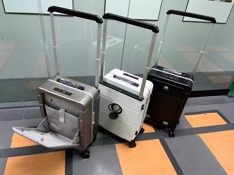 最新ファッション 旅行用バッグ トロリ バッグ カスタム スーツケース PC ハードシェル スーツケース 前面開口ポケット