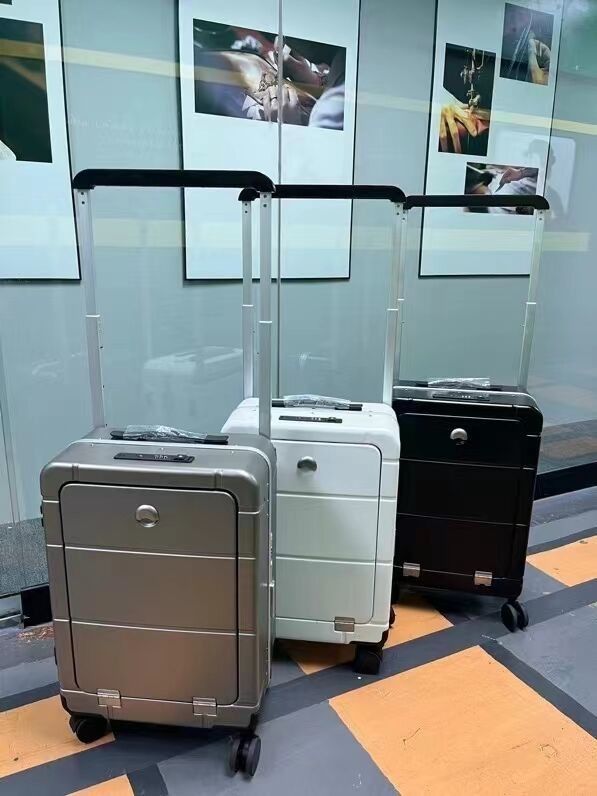 最新ファッション 旅行用バッグ トロリ バッグ カスタム スーツケース PC ハードシェル スーツケース 前面開口ポケット