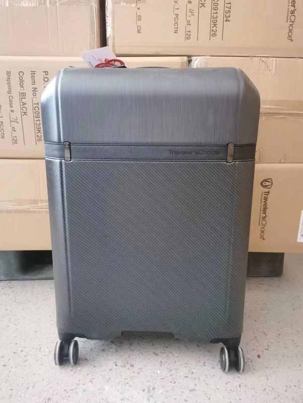 新しいファッションを運ぶ 旅行 ハードサイド 拡張 ABS+PC バッグ トロッキー バッグ スーツケース