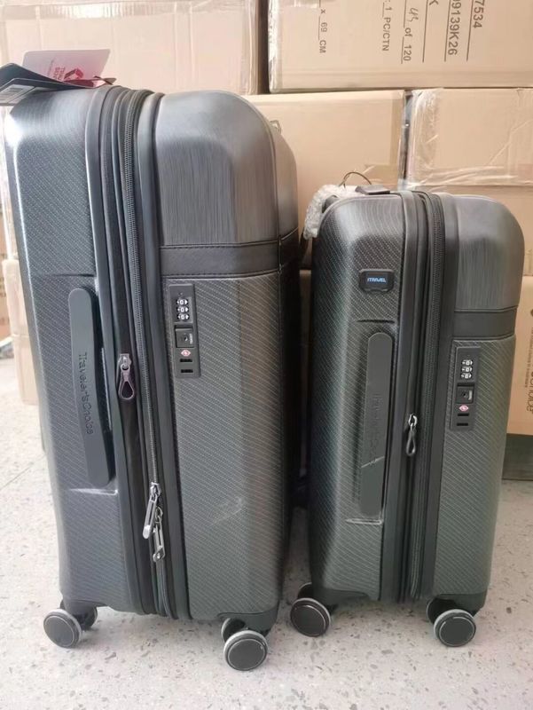 新しいファッションを運ぶ 旅行 ハードサイド 拡張 ABS+PC バッグ トロッキー バッグ スーツケース