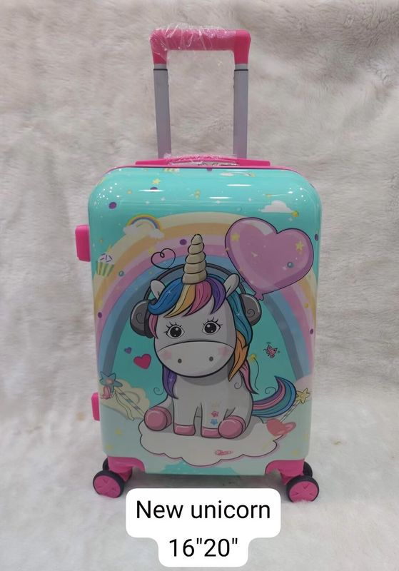 卸売 子供 旅行 スーツケース ボックス 高品質 漫画 プリント スクーター スーツケース ファッション 子供 荷物