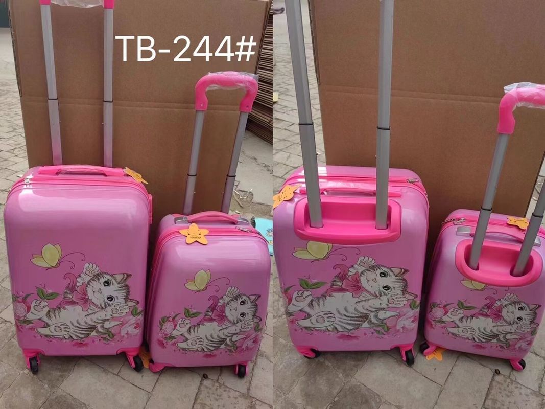 ABS+PC キッズ スクールバッグ トロリ 旅行 スーツケース 輪付き 子供向け 旅行用ケース
