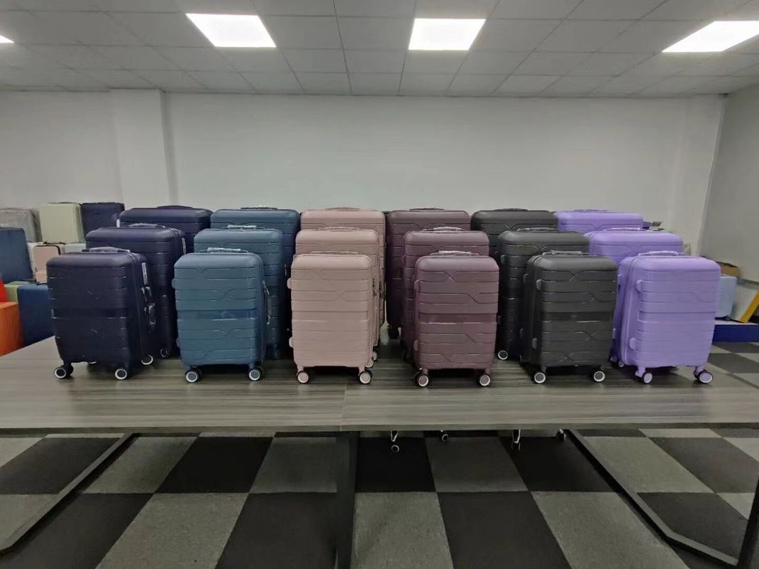 PP トロリ旅行バッグ スーツケース 男性と女性の子供のためのユニークな荷物 家族旅行バッグ トロリ荷物セット