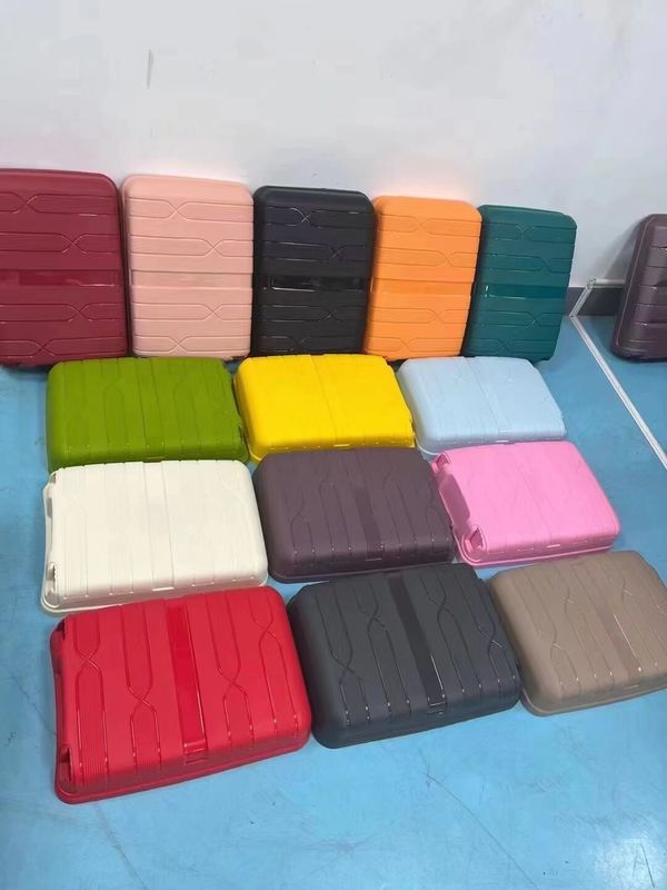 高品質 工場 ハードケース PP 荷物セット 旅行 スーツケース スピンカー ホイール ユニセックス 旅行 バッグ 荷物 持ち運び