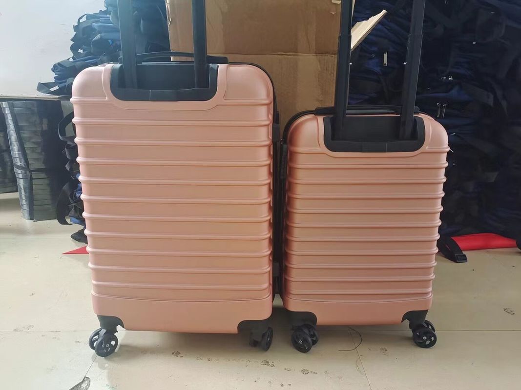 カスタマイズABS 安い旅行用荷物 ジッパー トロッリーケース 荷物 持ち歩く スーツケース ユニバーサル・ホイール 防水