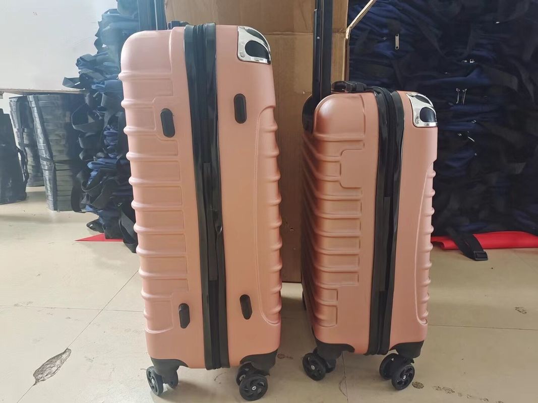 カスタマイズABS 安い旅行用荷物 ジッパー トロッリーケース 荷物 持ち歩く スーツケース ユニバーサル・ホイール 防水