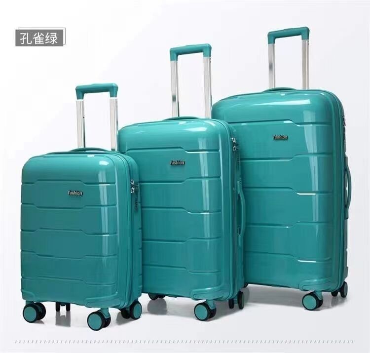 PP スマート 旅行用ハンドバッグ 持ち運び 旅行用バッグ キャビンバッグ スーツケース セット 20/24/28インチ カスタム ハードスピナー バッグ