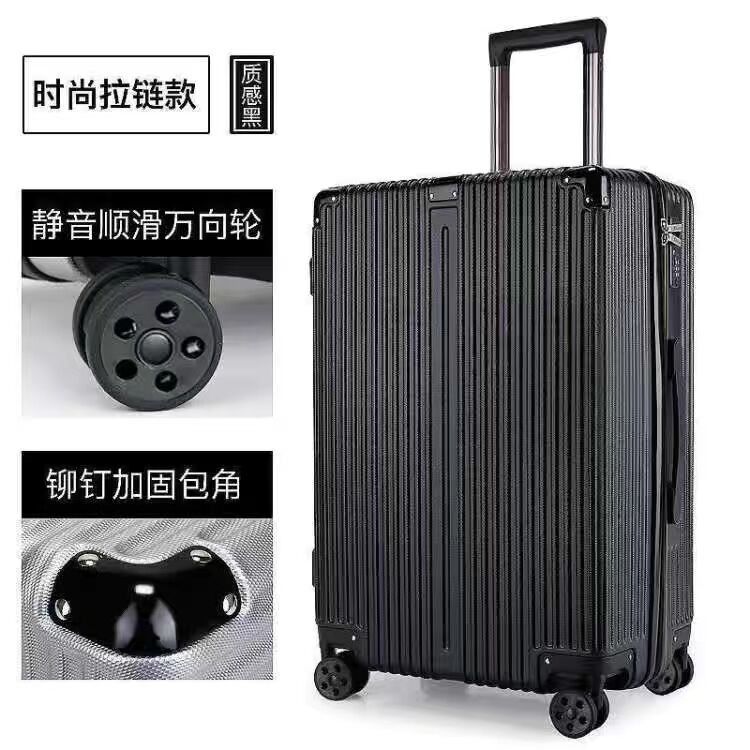 カスタム軽量アルミセット トロリー付き スーツケース 高級旅行用荷物 バッグ 輪付き荷物