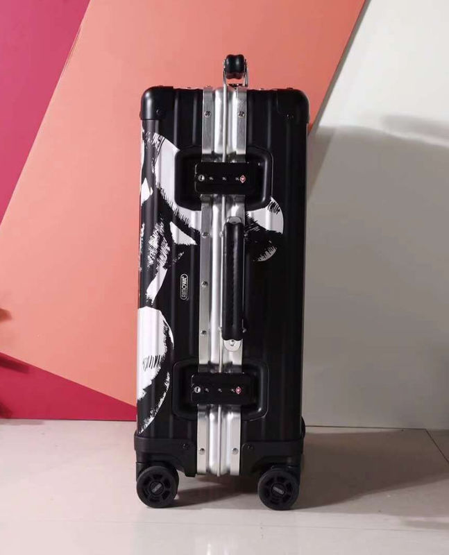 3pcs パーソナライズド トラック バッグ ABS PC 車輪 パーソナライズド デザイン プリント バッグ スーツケースセット