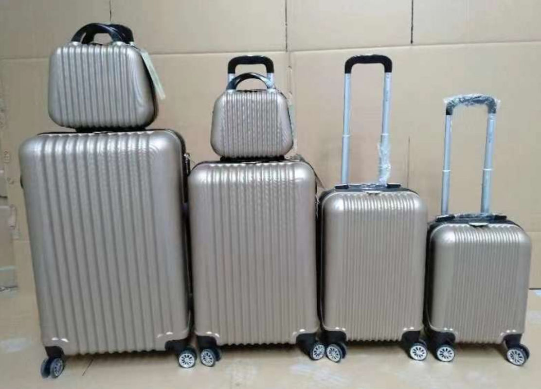 工場 シンプル ストライプ デザイン 旅行 ABS キャリー トロリケース スーツケース 旅行 バッグ セット 20 24 28 インチ