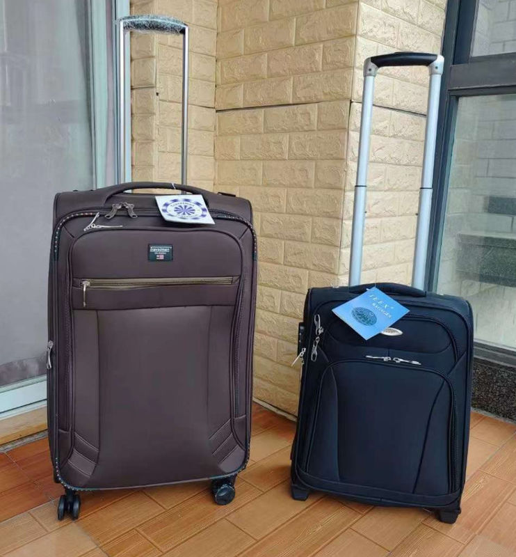OEM/ODM ロゴ カラー 4 PCS セット 織物 柔らかい 旅行 バッグ トロリー スーツケース バッグ