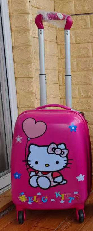 子供のABSスピナースーツケース 男性と女性のための漫画荷物 旅行赤ちゃん 16インチ パスワードログインケース