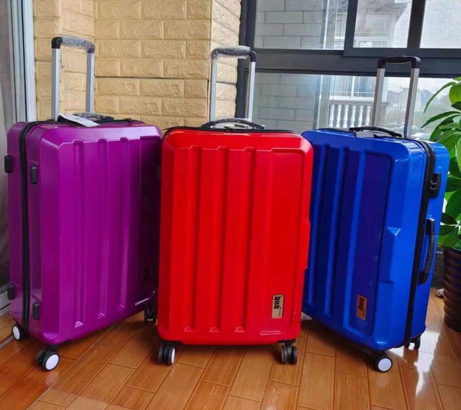 カスタマイズされたソフトハンドル耐着 ABS PC 旅行用荷物 トロリ スーツケース ビジネス用荷物 鍵付き