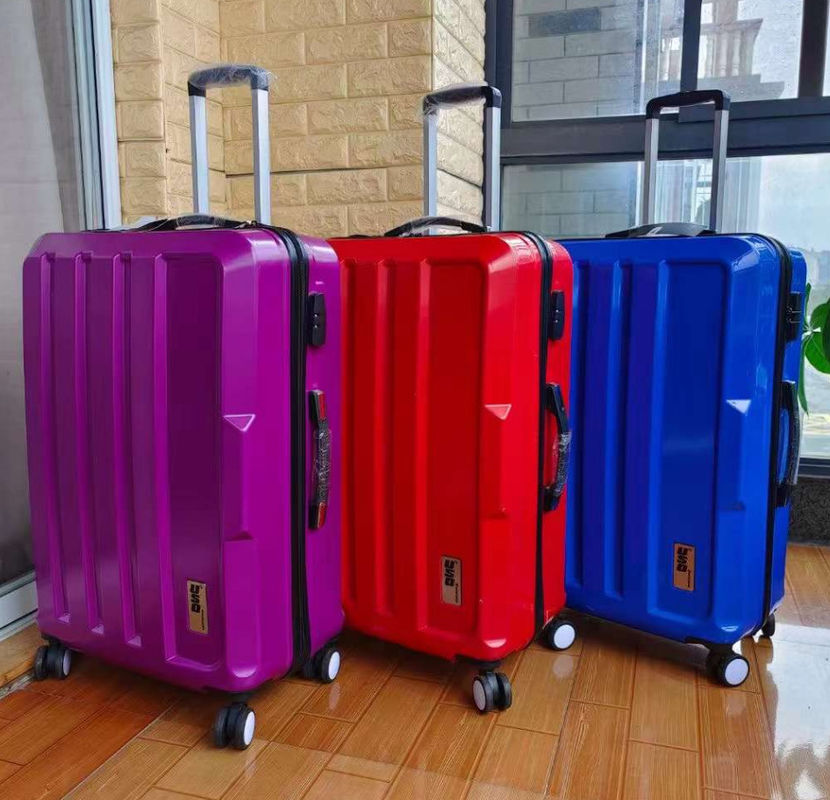 カスタマイズされたソフトハンドル耐着 ABS PC 旅行用荷物 トロリ スーツケース ビジネス用荷物 鍵付き