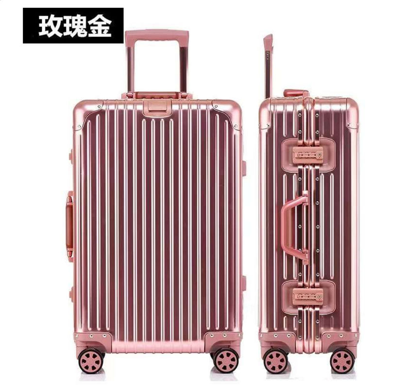 アルミフレーム サイレントホイール 24インチ耐久性ハードシェル カスタマイズされた旅行用スーツケース