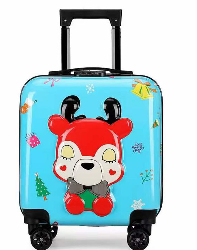 ハードシェル 子供 ファッション バッグ トロッキー 学校 バッグ 18 インチ 子供 漫画 トロッキー スーツケース 旅行