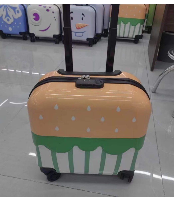 3D 動物 16 インチ カスタム パターン 子供 スーツケース 荷物 旅行 スーツケース カスタム 漫画 パターン 荷物