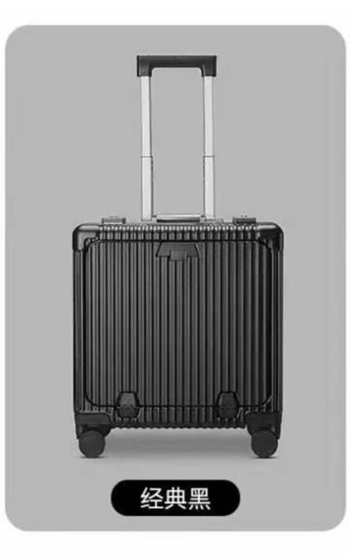 18インチ 荷物 フォントポケット アルミニウム枠 ハードシェル スーツケース 輪付き スーツケース TSA ロック