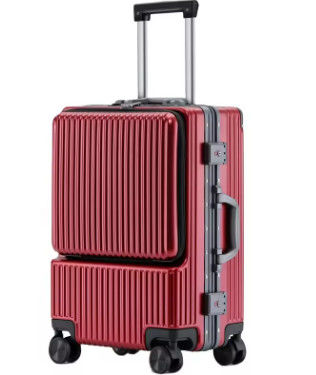 20 24 28 スーツケース 荷物 パーツ セット フロント ポケット ラップトップ 旅行用 バッグ トロッキー セット 車輪付き 荷物 持ち運び