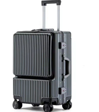 ホットセール 新デザイン 4輪 スーツケース 旅行バッグ ABS+PC バッグ トロッキーセット スーツケース