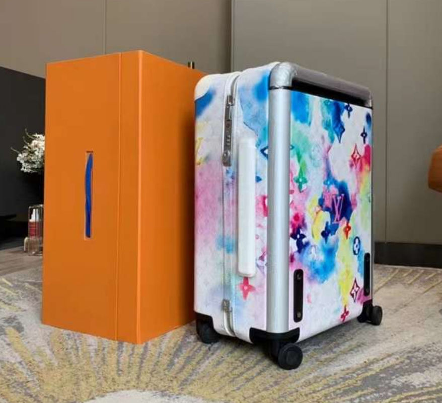 熱売 ABS スーツケース アルミ キャビン トロッキーケース 輪付きのエレガントな旅行用荷物