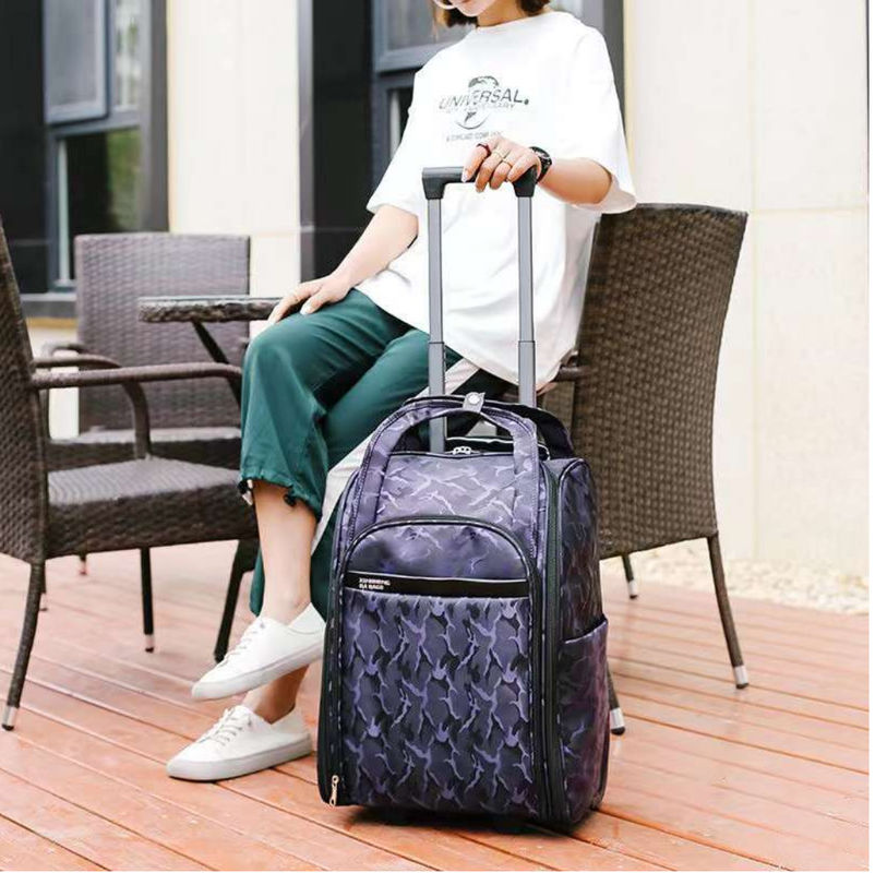 ソフトサイド キッズ バッグ スクール トロリ バッグ 4 輪 旅行 バッグ ボーイ バックパック