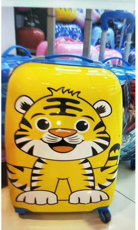 卸売 広州 子供 旅行 スーツケース 箱 高品質 漫画 プリント スクーター スーツケース 子供 ファッション 子供 荷物