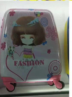 ユニセックス 18インチ カスタムプリント キッズ トロリ ハードケース バッグ スピナー ホイール キッズ スーツケース バッグ スピナー キャスター
